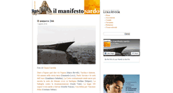 Desktop Screenshot of manifestosardo.org